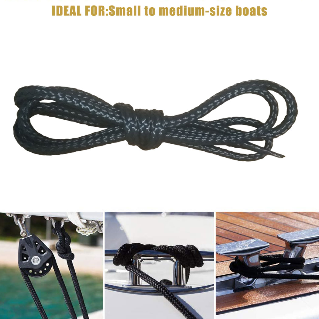 Fishing Kayak Anchor - Cuerdas de amarre de nailon, cuerdas