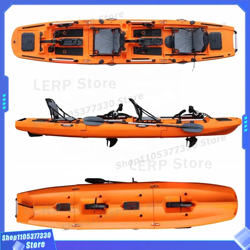 Kayak Modular de 14.5 Pies con - Fishing Kayak Sit In reseña y precio